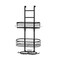 3-Tier Hanging Shower Caddy with 4 Hooks – Rustproof Waterproof Bathroom Organizer, No-Drill Shower Shelf for Shampoo, Soap, Towels